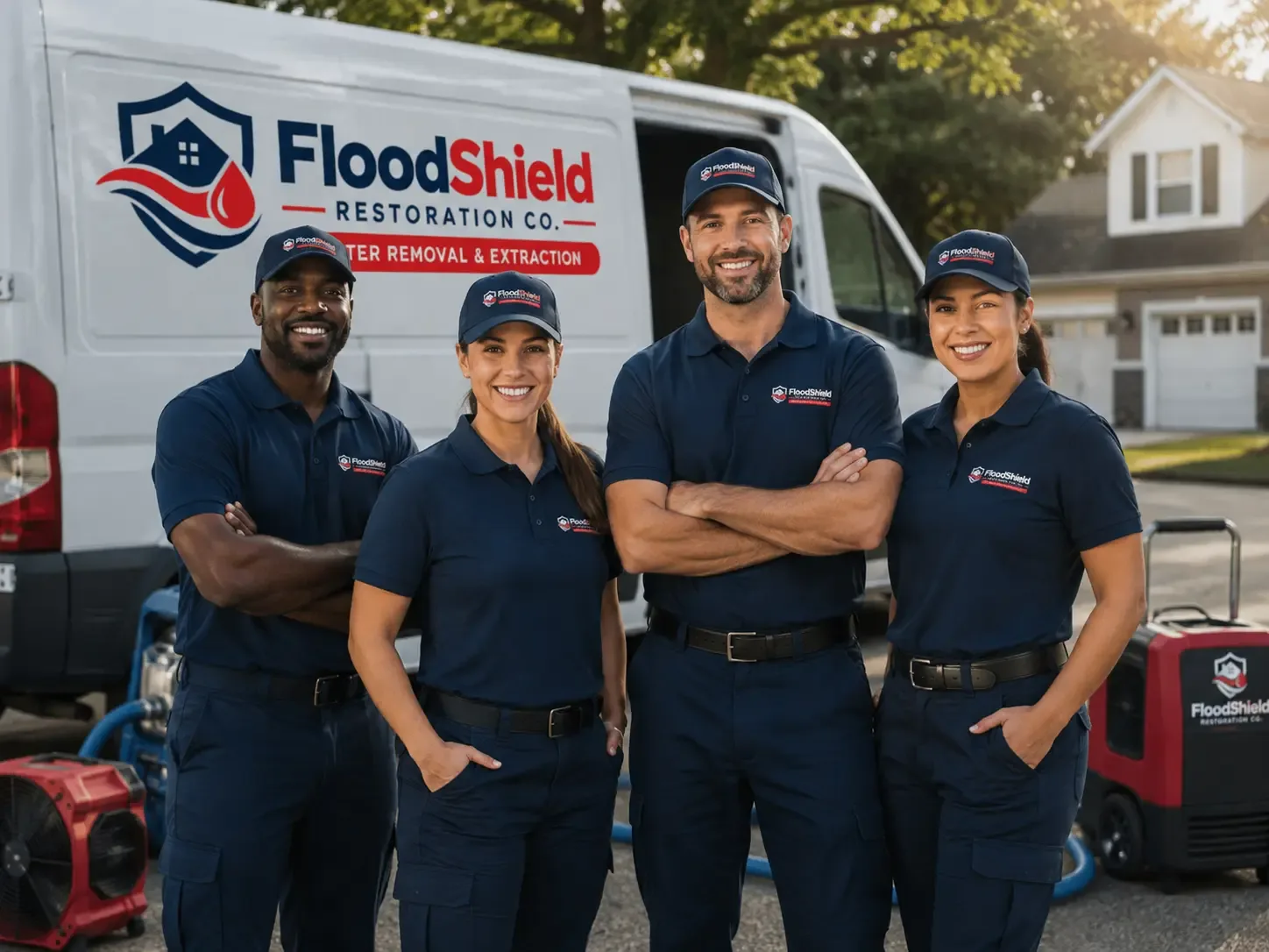 Flood Damage Restoration company in Pierce, TX